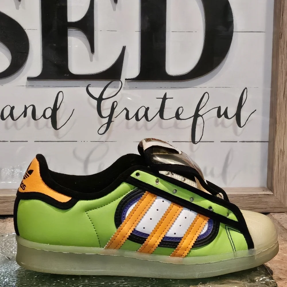 Adidas The Simpsons x Superstar 'Squishee' Mens Sz 4 | Wmns 5 #H05789